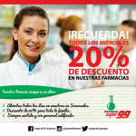 Super 99: descuentos en farmacia.