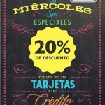 REEF: Mièrcoles de descuento con tus tarjetas de credito.