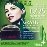 Gratis una hermosa cosmetiquera de Covergirl.