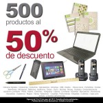 Office Depot: 500 Productos al 50% de Descuento.