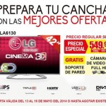 Panafoto: LED LG de 42 Cinemas 3D a solo B/. 549.95.