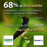 Gamboa Rainforest Resort Panamà con el 68% de Descuento.